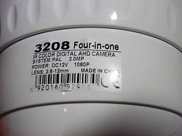 Kamere za video nadzor: Dome sigurnosna kamera 4-u-1 (AHD/TVI/CVI/CVBS) - Tip: fiksna dome — 15