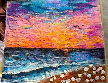 Панно: Ручная работа Картины и декоративные изделия из шерсти (сухое и мокрое — 3