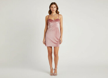 sukienki letnie dla puszystych allegro: PrettyLittleThing, Women`s dress, size M