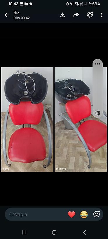 bellona mebel: Salon üçün saç yuma kreslosu - Tip: Bərbər/salon üçün saç yuma — 1