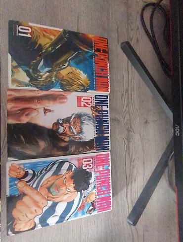 комикс: За все 3 тома 2000 Манга One-Punch Man — комплект из 3 томов (01 — 1