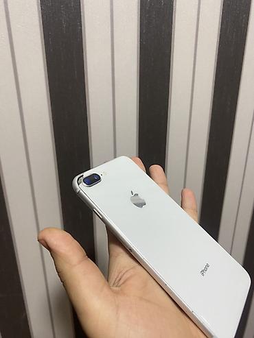 iphone 7: IPhone 8 Plus, 64 GB, Ağ, Barmaq izi — 3