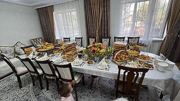 table study: Стол и стул для зала, Б/у, цвет - Коричневый — 2