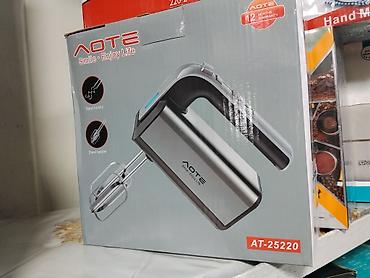сколько стоит ручной миксер: Ручной миксер AOTE AT-25220 - Компактный электрический миксер для — 1