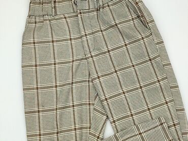 spódniczka w kratę sinsay: Material trousers, Amisu, S (EU 36), condition - Good