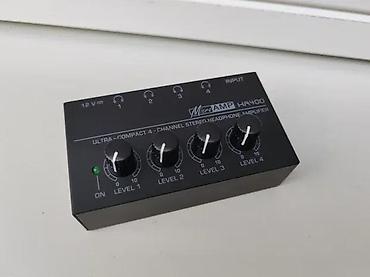 audio: HA400 MICROAMP STEREO POJAČALO ZA SLUŠALICE 4 IZLAZA | Slanje po — 1