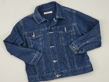 trencz camel: Children's jeans jacket, 7 years, 116-122 cm, George, condition - Perfect