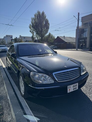 Mercedes-Benz: Mercedes-Benz S-Class: 2003 г., 5.5 л, Автомат, Бензин, Седан