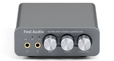 караоке оборудование: Fosi Audio K5 Pro 🎧 ЦАП + Усилитель для наушников (Новый) Продаю