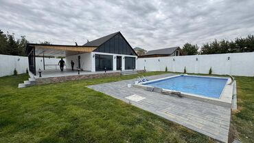 волейбольный зал в бишкек аренду: Баку, Новханы, 200 м², 3 комнаты, С бассейном, Комби, Газ, Электричество