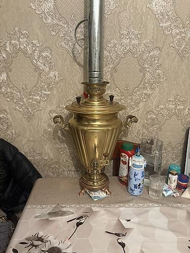 Qədim samovarlar: Qədim samovar, 1907 il, Latun, Vəziyyəti: Yaxşı — 13
