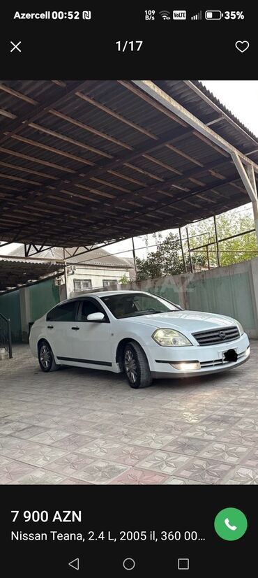 запчасти на фольксваген пассат б3: Nissan Teana: 2.3 l | 2005 il Sedan