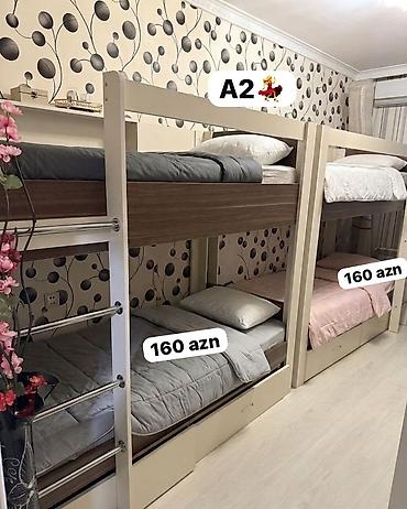 Digər mebel: AYNUR 💃 2 mərtəbə 2 dest carpayı Ölcü 2/94 Qiyməti cəmi 330 azn — 1