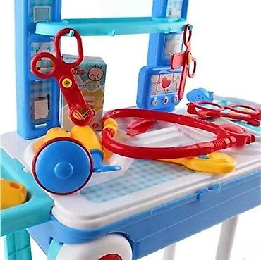 kaciga za bebe: Lekarski Komplet - Kofer sa Doktorskim Priborom za Decu Opis: Ovaj — 1