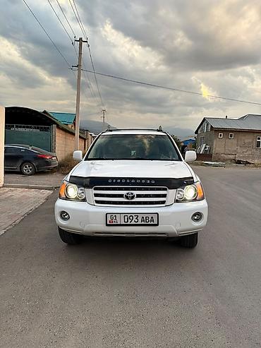 жалабат машина: Toyota Highlander: 2002 г., 3 л, Автомат, Газ, Жол тандабас — 3