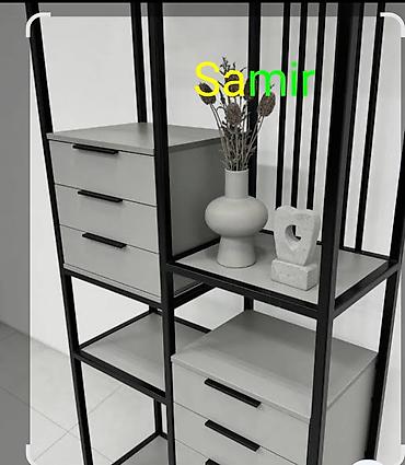 Sifarişlə rəflər: Mebel Demir Metal Dekor Restoran ücün Mebel Kafe ücün Mebel — 10