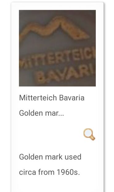 Činije: Cinija,corbaluk 1960te Bavaria Mitterteich porcelan — 14