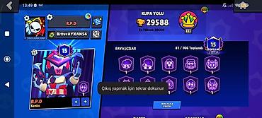 Brawl Stars hesabı – yüksək trofeyli və zəngin kosmetika - Kupa yolu lalafo.az -da Brawl Stars hesabı – yüksək trofeyli və zəngin kosmetika - Kupa yolu