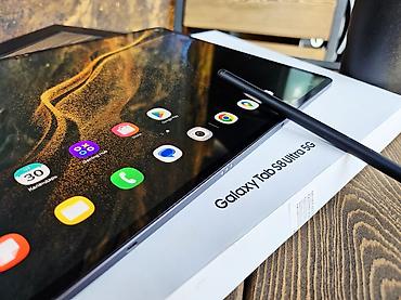 samsung tab s8: Планшет, Samsung, память 256 ГБ, 14" - 15", 4G (LTE), Б/у, Классический цвет - Черный — 6