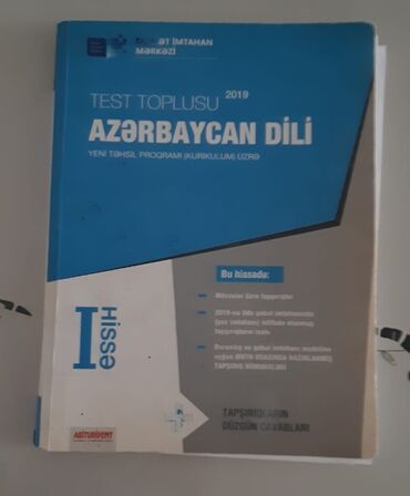 pdf azerbaycan dili test toplusu: 2019-cu il nəşri olan bu test toplusu Azərbaycan dili üzrə yeni təhsil