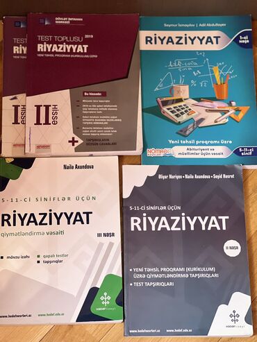 İş dəftərləri: Riyaziyyat toplular ikisi birlikdə 5 azn
Riyaziyyat Hədəf 7 azn