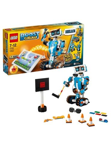 лего человек: Набор LEGO Boost Creative Toolbox 17101 позволяет детям строить и
