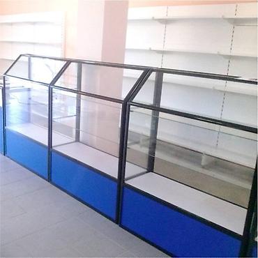 Стеллажи: Прилавок витрина, витрина стеклянная, торговые витрины металлические — 9