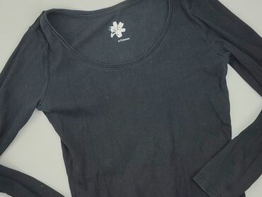 bluzki czarne długi rękaw: Blouse, S (EU 36), condition - Good