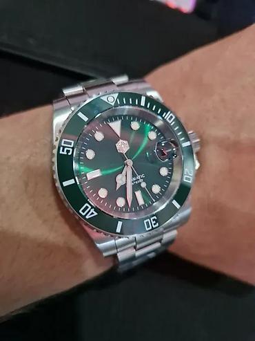 Ručni satovi: San Martin Sub Diver SN017 -Zelena- Rolex Submariner Potpuno nov — 2