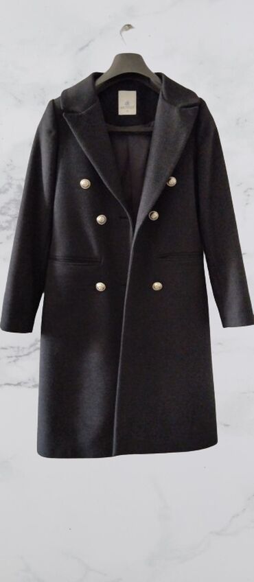 palto qadın üçün: Плащ M (EU 38), цвет - Серый