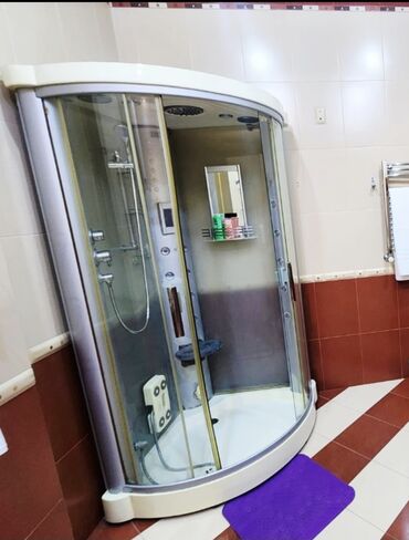 Pəncərələr: Hidromassaj funksiyalı duş kabinəsi - Forması: künc üçün