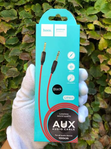 аудиокабель: UPA11 Аудиокабель AUX 1 м с внешней оплеткой из TPE гибкий кабель из