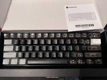 Клавиатуры: Продаю компактную TKL 60% механическую клавиатуру Xunfox K30 +