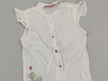 Shirts: Shirt 7 years, condition - Good, pattern - Monochromatic, color - White
