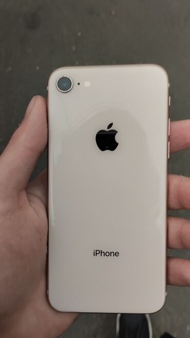 iphona x: IPhone 8, 64 GB, Qızılı, Barmaq izi