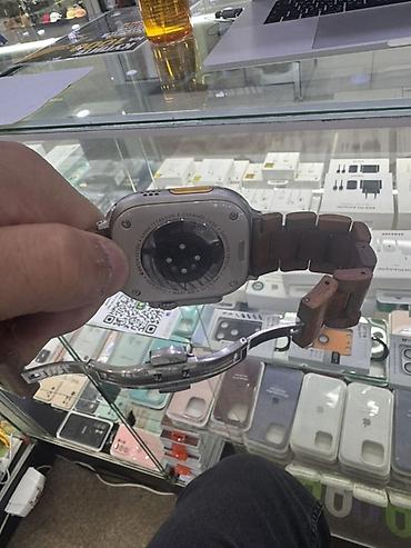 Акылдуу сааттар: Apple Watch Ultra 2 с прямоугольным дисплеем и титановым оттенком — 7
