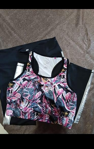 H&M SPORT ženski set za vežbanje – top i helanke - Brend: H&M — 2