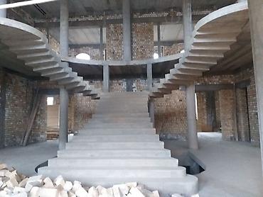 Обшивка лестниц: Лестница куямиз бетондан — 3