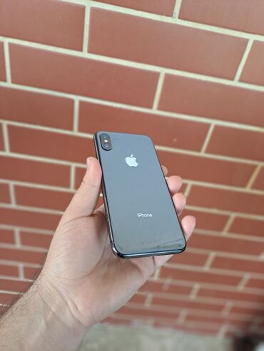 iphone xs ağ: IPhone X, 256 GB, Space Gray, Face ID