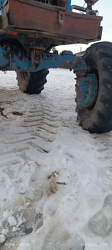 Traktorlar: Traktor MTZ (Belarus) tipli, dörd təkərli, kabinalı. Texniki — 9