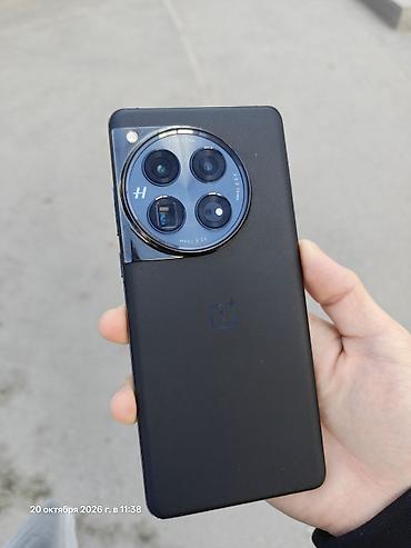 second hand mobile: OnePlus 12, Б/у, 512 ГБ, цвет - Черный, 2 SIM — 1