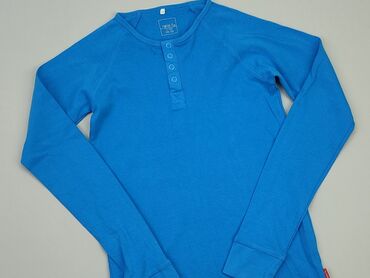 sweterek błękitny: Bluza, Name it, 12 lat, 146-152 cm, stan - Idealny