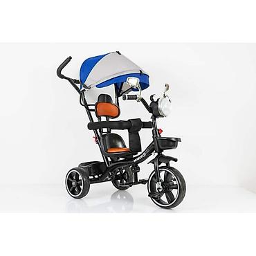 Dečiji bicikli: Tricikl WB-686 Dečija tricikla sa tendom i pedalama pruža savršenu — 2