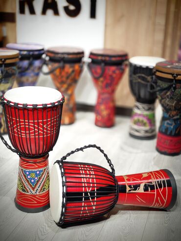 Darbukalar: DJEMBE Africa Drums " Wodden Pvs" Afrika nagarasi Djembə Djembe ritm — 7