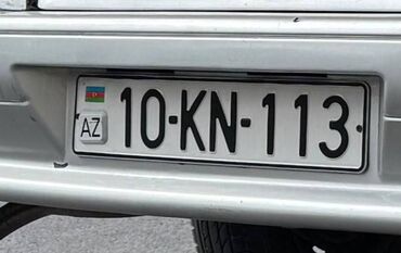 Çəngəllər: 10-KN-113 Qeydiyyat nişanı satılır