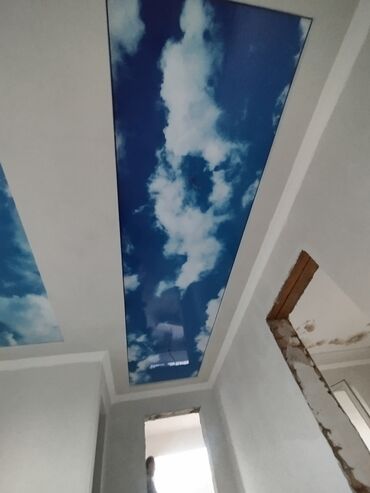 Натяжной потолок: Натяжной потолок Глянцевое, Матовое, 3D потолки Бесплатный замер, Гарантия, Монтаж — 2