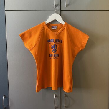 majice otvorenih leđa: Men's T-shirt S (EU 36), bоја - Narandžasta