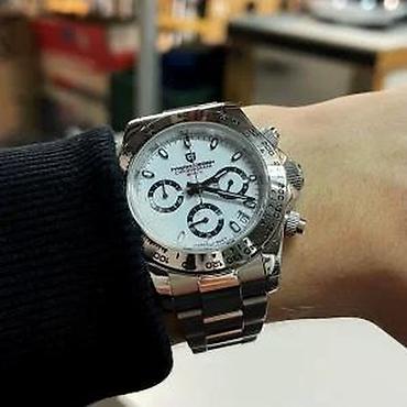 Ručni satovi: PAGANI DESIGN PD-1727 Sport- Beli/Panda-Rolex DaytonaHomage Potpuno — 8