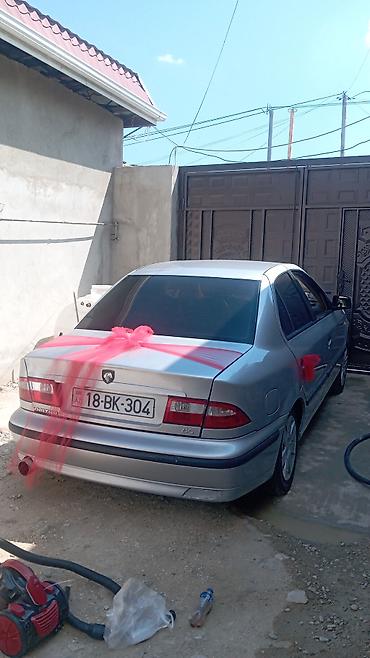 Iran Khodro: Samand LX sedan – gümüşü rəng, 4 qapılı, AZ dövlət nömrə nişanı ilə — 2