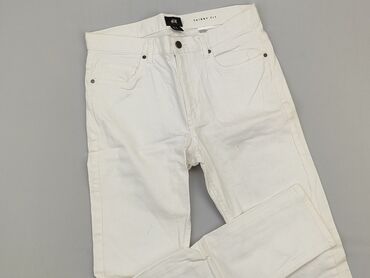 bluzki jeansowa z falbanką: Jeans, H&M, M (EU 38), condition - Good